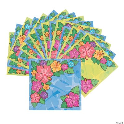 16 Tiki Beverage Napkins