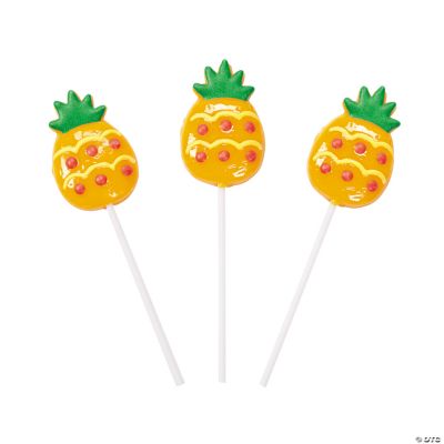 Pineapple-Shaped Suckers