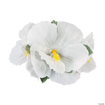 Hibiscus Flower Hair Clips