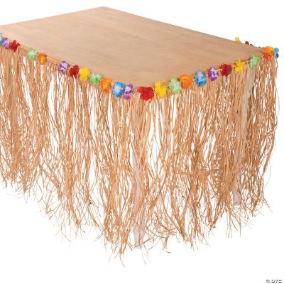 Flowered Table Skirt