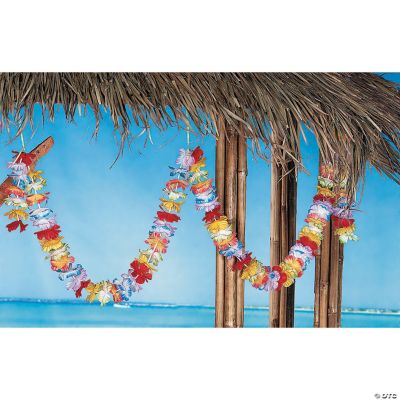 Bright Jumbo Flower Lei Garland