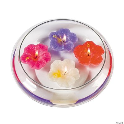 Hibiscus Floating Candles