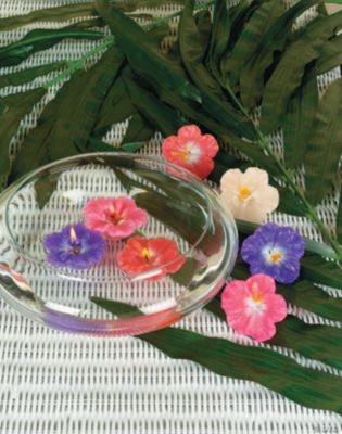 Hibiscus Floating Candles