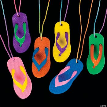 Flip Flop Necklaces