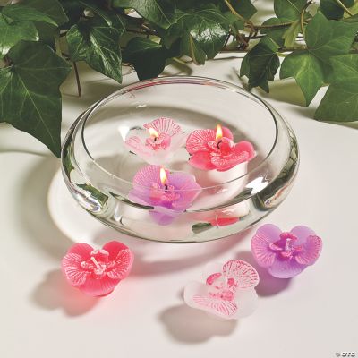 Orchid Floating Candles