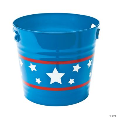 Patriotic Bucket With Handles