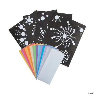 Firework Prism Sticker Dot Activities