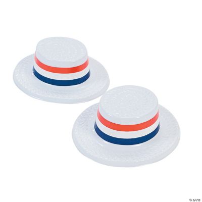Mini Patriotic Skimmer Hats
