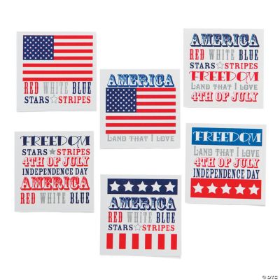 Patriotic Word Tattoos