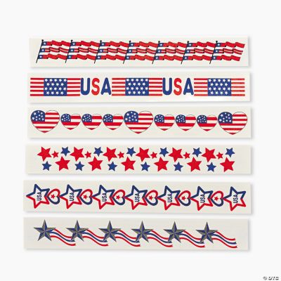 Patriotic Wrist Tattoos