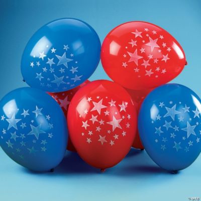 Latex Patriotic Balloons