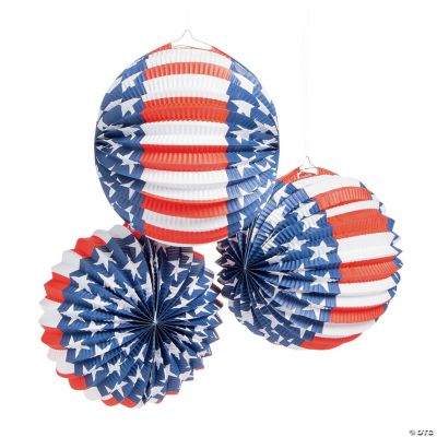 Patriotic Balloon Lanterns