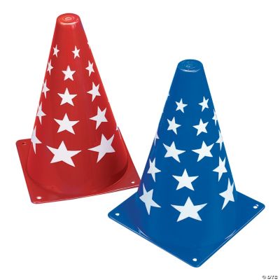 Patriotic Traffic Cones