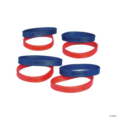 Patriotic Sayings Bracelets