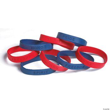 Patriotic Sayings Bracelets