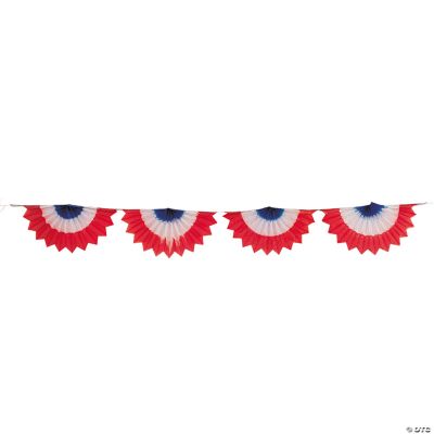 Tissue Patriotic Bunting
