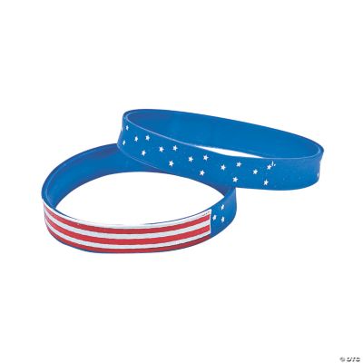 Patriotic Flag Bracelets