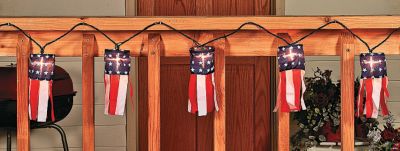 Patriotic Lighted Windsocks