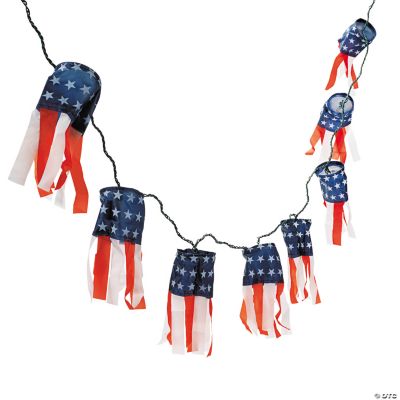 Patriotic Lighted Windsocks