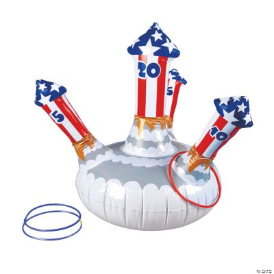 Inflatable Fireworks Ring Toss Game