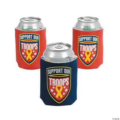 “Support Our Troops” Can Covers