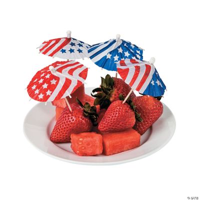 Patriotic Parasol Picks
