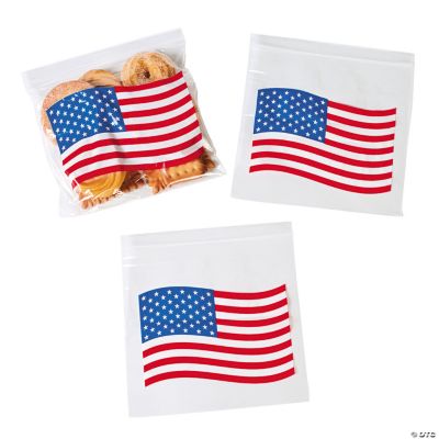 Patriotic Resealable Bags