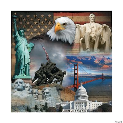 Patriotic Backdrop Banner