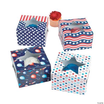 Patriotic Cupcake Boxes