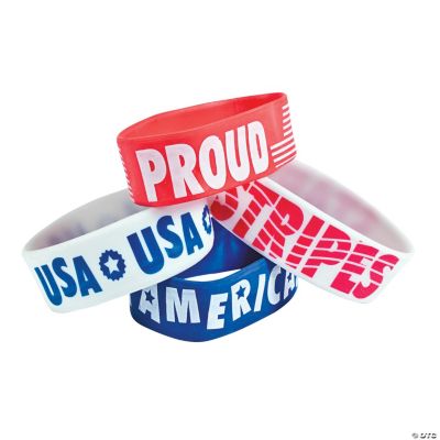 Patriotic Big Band Bracelets