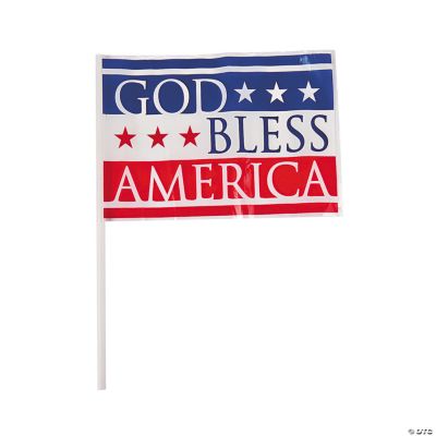 “God Bless America” Mini Flags
