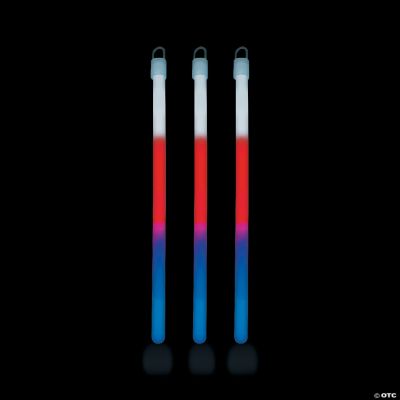 Patriotic Tri-Color Light Sticks