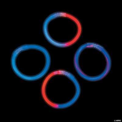Patriotic Mix Glow Bracelets