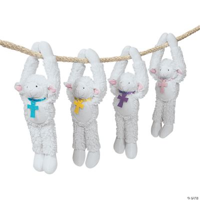 Plush Long Arm Religious Lambs