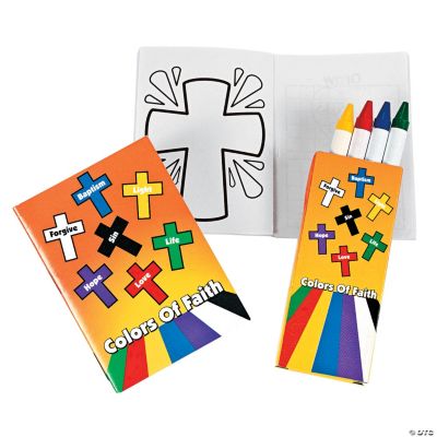 Mini “Colors Of Faith” Coloring Sets