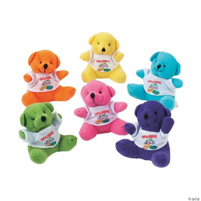 Plush Bears With A “Walking With Jesus” T-Shirt