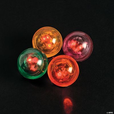 “Jesus Lights The Way” Flashing Bouncing Balls