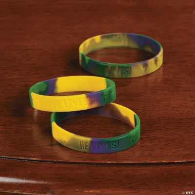 “He Lives!” Sayings Bracelets
