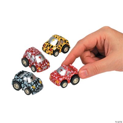 Pullback Race Cars With Cross