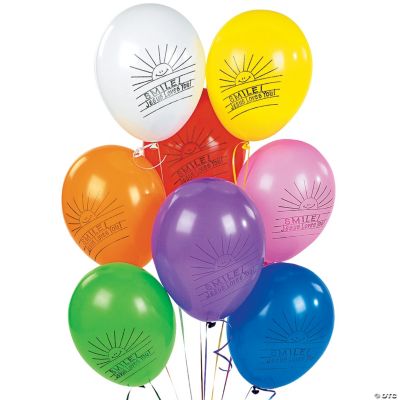 Latex “Smile! Jesus Loves You!” Balloons