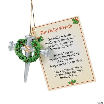 Cross Of Nails Ornaments With Card