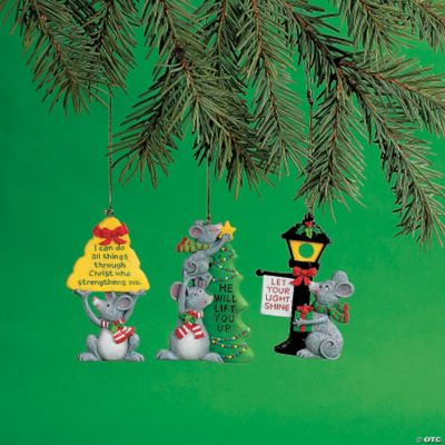 Inspirational Mice Ornaments