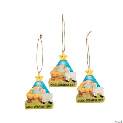 “God’s Greatest Gift” Ornaments
