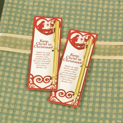 “Keep Christ in Christmas” Pen & Bookmark Sets