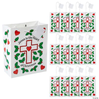 “Jesus Is The Heart Of Christmas” Gift Bags