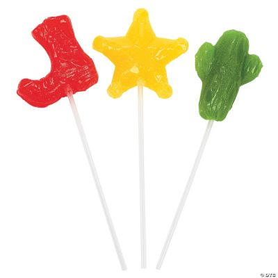 Bright Western Cowboy Suckers
