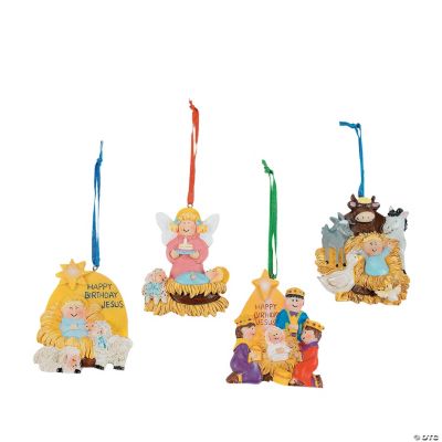 “Happy Birthday Jesus” Ornaments