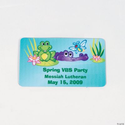 Personalized VBS Prayers From The Pond Save The Date Magnets