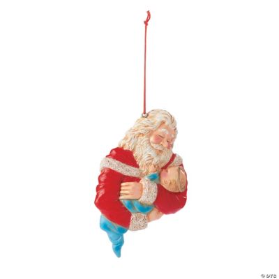 Santa & Baby Jesus Ornament