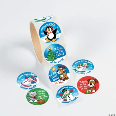 Christmas Inspirations Jumbo Roll Stickers